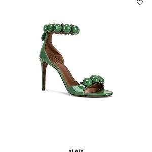 ALAIA La Bombe Ankle Bracelet Sandals size 38